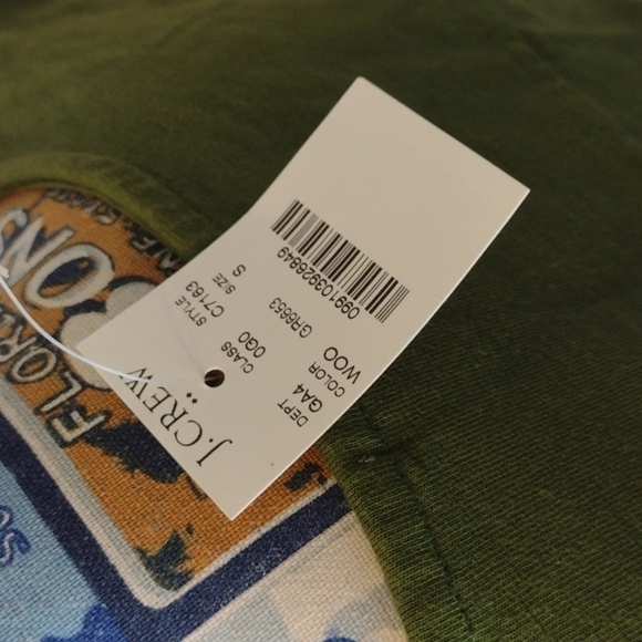 J. CREW green attached wrap dress tank size small - Picture 4 of 6